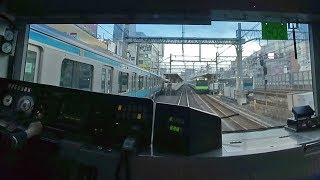 [VR前面展望] 山手線 E231系500番台 内回り一周 Yamanote Line VR cab view