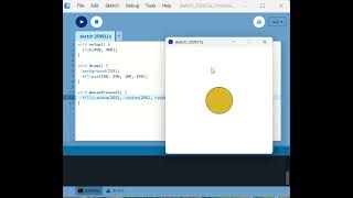 Processing Tutorial - 9 ~ Changing circle color with mouse click using Processing by Kajal Khatri