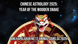 ⭐SINO ANG MAS PAPALARIN SA TAONG 2025 AYON SA ASTROLOHIYANG TSINO?