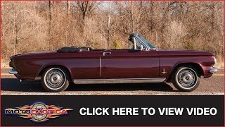 1963 Chevrolet Corvair Monza (SOLD)