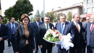 Bakan Veysel Eroğlu Belediye Ziyareti