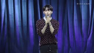 180427 VAV BaRon \u0026 Ayno Joint Birthday Party Special Stage - 바론 개인무대 (사랑하기 때문에 / 유재하)