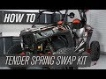 How To Install Polaris Tender Spring Swap Kit | RZR XP 1000