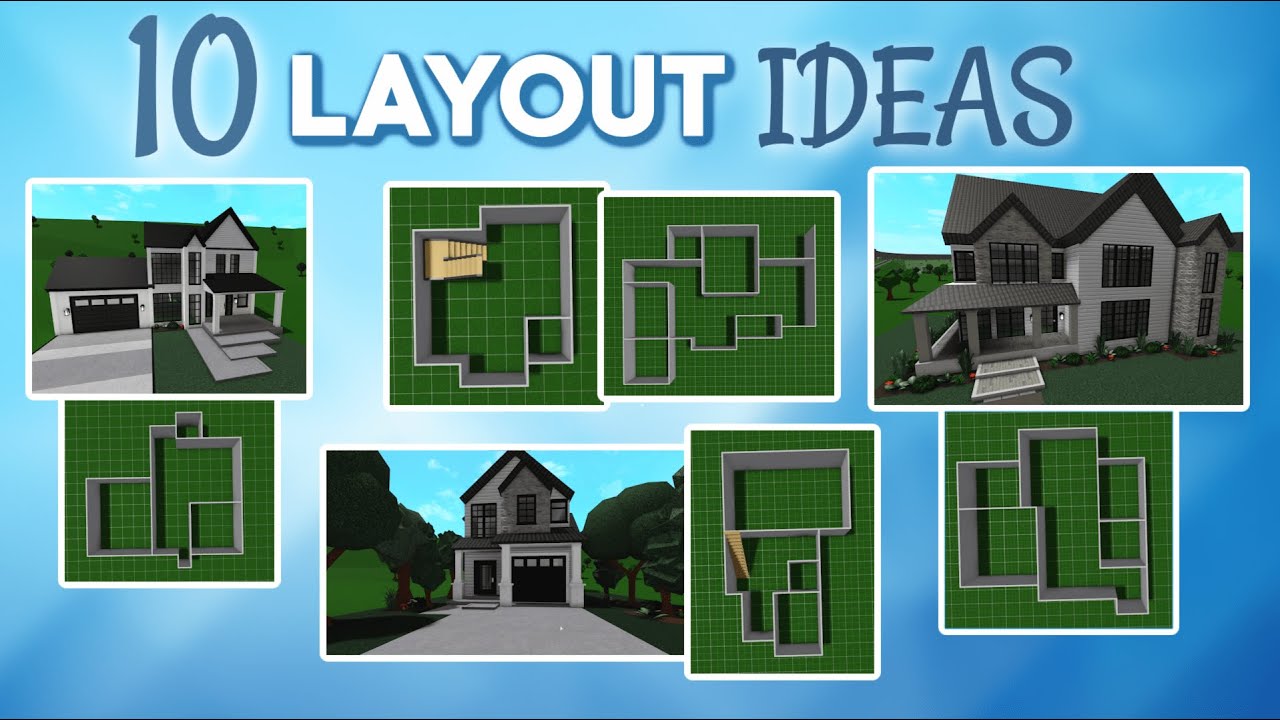 Roblox Bloxburg House Layout