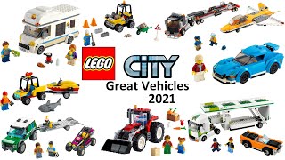 All LEGO City Great Vehicles 2021 Speed Build - AustrianBrickFan