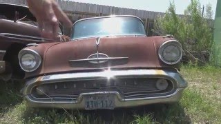 1957 Oldsmobile Ninety-Eight 98 Texas rescued classic car