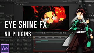 AE eye shine without trapcode ll #Tutorial
