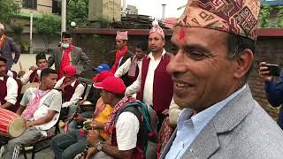 पन्चेबाजा Panchebaja from Pokhara with Sriram Adhikari