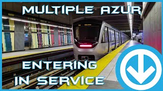 Multiple Azur Entering Service at Montmorency