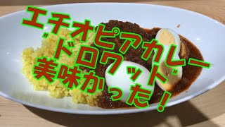 【食動画#190】エチオピアカレーとはどんなもの？（in サファリカレーショップ）