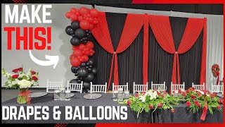 Drapes and Balloon Tutorial