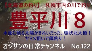 【北海道の川で釣り】　札幌市内の川で釣り　豊平川８　ホームポイント環状北大橋でヤマメを狙う！　No 122