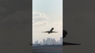 IBEX Bombardier CRJ Close-up Takeoff Osaka International Airport #shorts #IBEX #takeoff