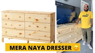 IKEA tarva dresser Assembly vlog 2022 | Finally! @PlanetCraving