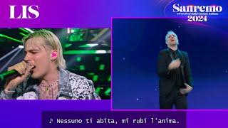 LIS Sanremo 2024 - Il Tre canta 'Fragili'