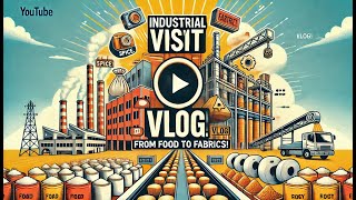 Industrial visit from my College | Video diary | From food to Fabrics | HD