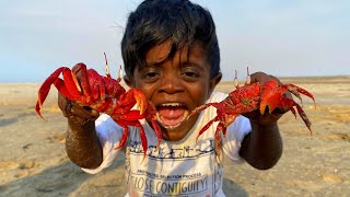 குட்டிபுலியின் சிவப்பு நண்டு வேட்டை |Rare Red Crab Hunting And Cooking With Ungal Kuttipuli|