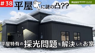 【平屋！天井高4.2ｍで抜群の解放感】空間造作で採光問題を解消。南側と西側の高い位置の窓で一日中明るい！統一されたくすみカラーのクロス使いがセンス【施主様インタビュー】