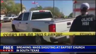 Gunman opens fire inside Texas church