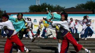 総踊り　はじけたらんかえ 　2010　姫路港　よさこい