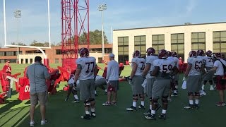 Inside Alabama football practice for LSU showdown