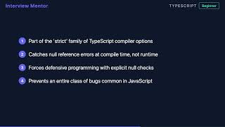 What Does strictNullChecks Do in TypeScript?
