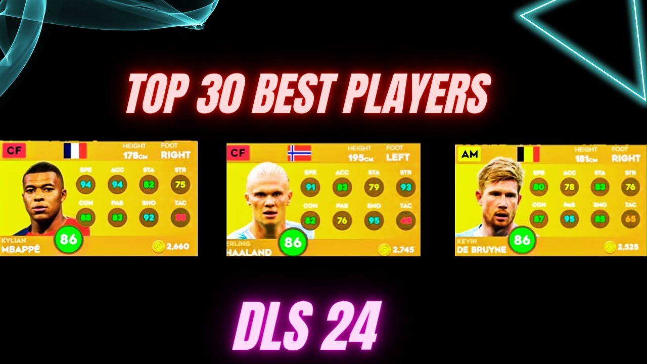 |TOP 30 BEST PLAYERS|DLS 24| - YouTube