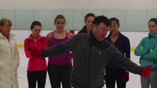 Local figure skaters learn from Brian Orser