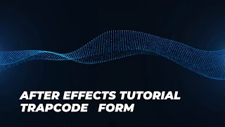 Trapcode Form Background - After Effects Tutorial