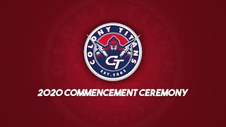 CoHS Commencement Ceremony 2020