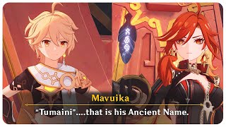 Mavuika Announces Traveler's Ancient Name & It's Meaning (Cutscene) | Genshin Impact 5.3