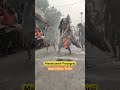 aghori on fire in prayagraj mahakumbh viralshort shortsfeed mahakumbh2025 aghori