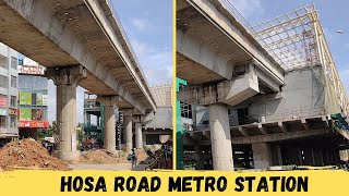 Hosa Road Metro Station | Yellow Line Namma Metro | Bengaluru