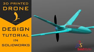 DIY 3D Printed Drone Design In SolidWorks (Part 1: Concept)