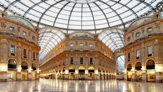 [Italy Trip 2021]  Galleria Vittorio Emanuele II, famous luxury shopping mall in Milan, Italy #milan