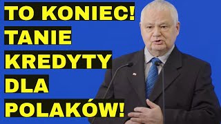 Oprocentowanie kredytów 9,76%  Ceny mieszkań i domów spadną na totalne dno w roku 2025