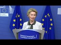 Press statement by President Ursula von der Leyen on the European Green Deal