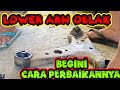 Cara melepas lower arm mobil grand max