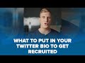 Here are 5 tips to improve your Twitter bio 📈 #shorts #collegefootball #cfb #recruiting