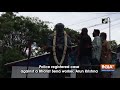 periyar s supporters protest after saffron ink smeared on his statue in coimbatore