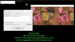 LSB Based Image Steganography Using Python Source Code | Data Hiding In Image Using Python