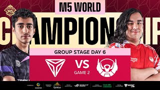 (FIL) M5 Group Stage Day 6 | TE vs BTR | Game 2