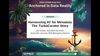 Harnessing AI for Metadata - The TurboCurator Story