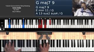 Come Inside (by Intro) - Piano Tutorial