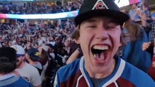 Exact moment the AVS won the Stanley CUP!!!!!!!! Congratulations @ColoradoAvalanche