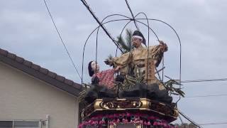 平成29年  遠州横須賀　三熊野神社大祭　本楽　④　ゑ組　軍全町