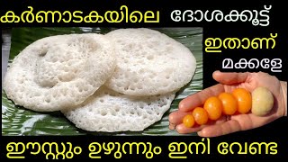 ഈസ്റ്റും ഉഴുന്നും ഇല്ലാതെ നല്ല അടിപൊളി പഞ്ഞിക്കട്ട് ദോശ മക്കളെ തേങ്ങയും ചോറും മതി