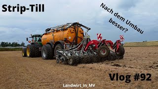 Vlog #92 Volmer Strip-Till aus dem Werk zurück! Funktioniert es jetzt besser?