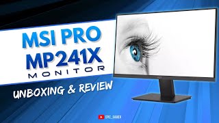 MSI PRO MP241X   l Unboxing Review l Low Budget Monitor 24 inch