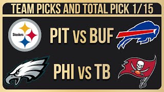 FREE NFL Picks Today 1/15/24 NFL Wildcard Picks and Predictions